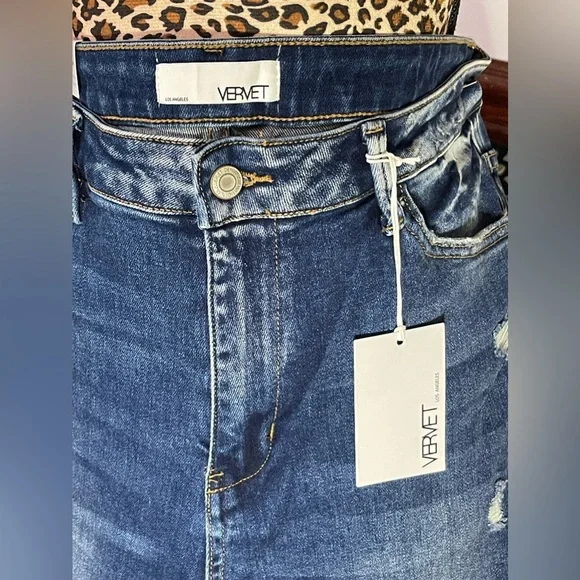 VERVET High Rise Flares Size 32, NWT - Picture 3 of 6